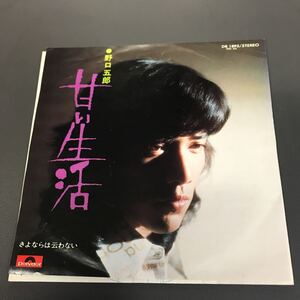 EP-009 野口五郎 甘い生活 さよならは云わない 山上路夫 筒美京平 高田弘 1974年 和モノAtoZ