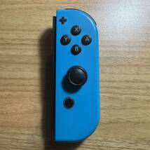 R0855 Nintendo Switch ジョイコン Joy-Con 右 ( R ) 任天堂 ネオンブルー 動作確認済み 保証あり_画像1