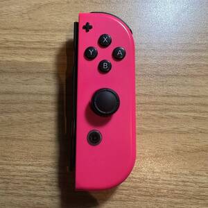 R3091 Nintendo Switch ジョイコン Joy-Con 右 ( R ) 任天堂 ネオンピンク 動作確認済み 保証あり
