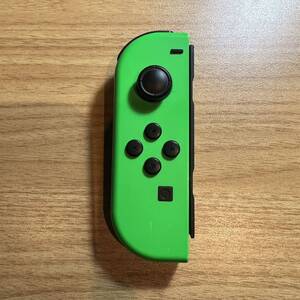L7119 Nintendo Switch ジョイコン Joy-Con 左 ( L ) 任天堂 ネオングリーン 動作確認済み 保証あり