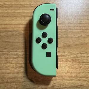 L9633 Nintendo Switch ジョイコン Joy-Con 左 ( L ) 任天堂 パステルグリーン あつ森 どうぶつの森 あつ森 動作確認済み 保証あり