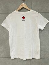 希少 非売品 PEARLY GATES パーリーゲイツ MASTER BUNNY マスターバニー 熊本地震復興 くまモン Tシャツ 1サイズ レディース ○ 新規×_画像4