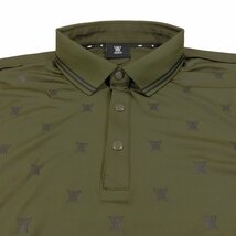 ◆ANEW GOLF◆半袖ポロシャツ◆ＸＬサイズ◆オリーブグリーン◆ストレッチ◆ショートスリーブ◆スポーツウェア◆ゴルフウェア◆アニューゴ_画像4