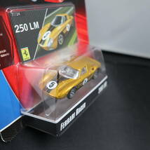 ◆◇Hot Wheels ホットウィール フェラーリ レーサー FERRARI Racer 250 LM ゴールド ＃5 未開封品 7/24◇◆_画像2