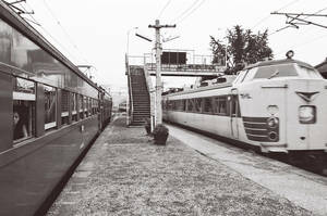 飾って楽しむ鉄道写真（昭和の駅in九州：日豊本線 熊崎） NO.56700025