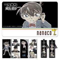 ★☆送料無料 名探偵コナン 純黒の悪夢 ナナコカード<ブラック ver> チケットホルダー+クリアしおりセット 新品・未使用品 ☆★