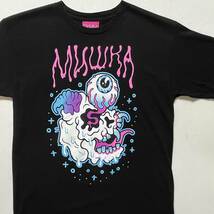 MISHKA ミシカ スカル 目玉 Tシャツ 黒 M 美品 管理B1365_画像3