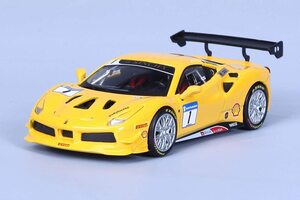 1/43 フェラーリー チャレンジ Bburago Ferrari 488 Challenge No.1 1:43 新品 梱包サイズ60