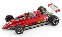 1/43 フェラーリー F1 ターボ サンマリノ Brumm Ferrari 126 C2 Turbo No.27 formula 1 GP San Marino 1982 1:43 新品 梱包サイズ60_画像1