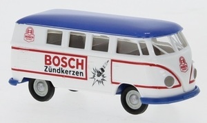 1/87 フォルクスワーゲン バス バン コンビ ボッシュ VW T1b Kombi Bosch Zundkerzen 1960 1:87 Brekina 新品 梱包サイズ60