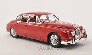 1/18 ジャガー マークII Jaguar Mark II 赤 レッド RED RHD 1959 1:18 Bburago 梱包サイズ80