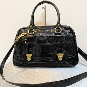 SALE開催中!!!COACH☆レザー2wayバッグ☆美品☆