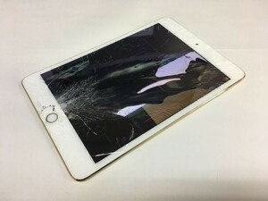[S5-060　docomo　iPad mini 4　Wi-Fi+Cellular　A1550　16GB　ジャンク　判定○