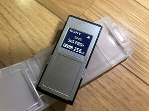 SONY SxS PRO＋ 256GB メモリーカード 中古美品　