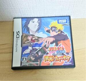 962　naruto ナルト　疾風伝　最強忍者大結集　激突　ナルトＶＳサスケ　Nintendo ニンテンドーＤＳ　(　アニメ　ゲーム　タカラ　トミー