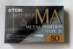 TDK MA80 メタルカセットテープ