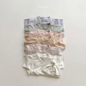 韓国子供服 bamboo new born set ベビー肌着 ベビーコンビ肌着 ベビー夏服 ベビー夏服肌着 ベビーロンパース