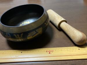 チベット密教法具 シンギングボウル(瞑想鈴)