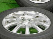 中古 ホイールタイヤ 4本 145/80R13 2018年製 ジョーカー ラジアル タイヤ トーヨー トランパス LuK_画像3