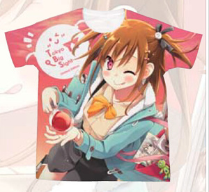 C89 うつらうららか えれっと フルグラフィックTシャツ L