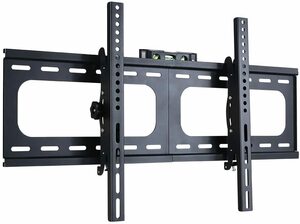 UNHO テレビ壁掛け金具 26～75インチ対応 上下角度調節可能 耐荷重45kg 水準器付き 薄型 大型 液