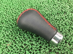 *L405S Sonica AT original OP?? shift knob red stitch [L415S]