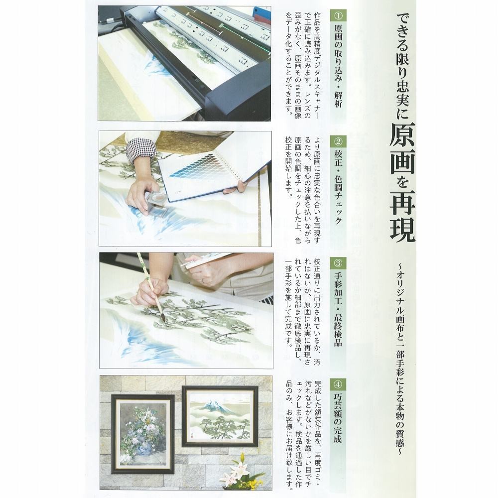 特別セーフ (匿名配送) 油絵 ◉ 絵画 花の絵「額紫陽花」F3号 絵画
