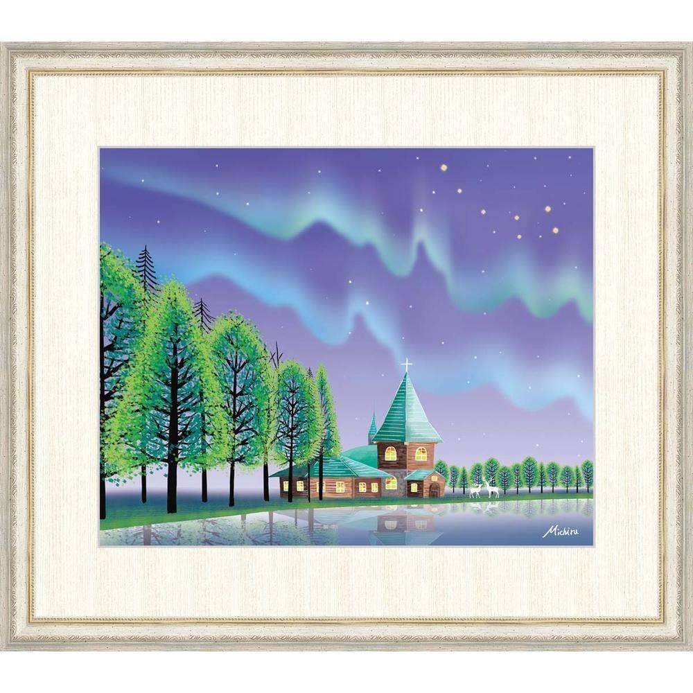 ヤフオク! - ☆ 日本風景画／森風景 光の城 F8号絵画 額付き 千住博...