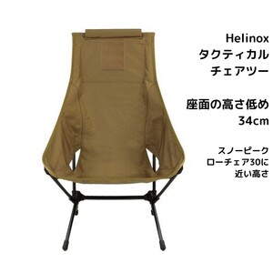 ヘリノックス タクティカル CHAIR TWO Helinox コヨーテ タン