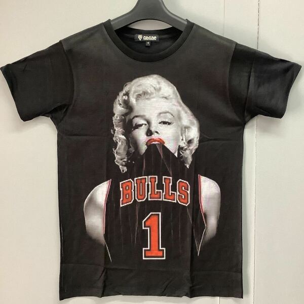 DBR7S. デザインTシャツ Sサイズ　Marilyn Monroe BB マリリンモンロー　BULLS 1 ブルズ