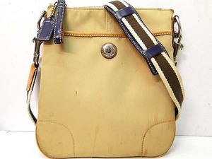 ●本物 COACH コーチ 6648 エルゴ ナイロン ショルダーバッグ ベージュ系