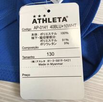 送料無料 新品 ATHLETA サッカー/フットサル ジュニアゲームシャツ130_画像8