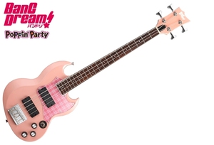 ■店頭展示品 ESP x BanG Dream! VIPER BASS Rimi Mini Poppin'Party 牛込りみ ミニサイズ バンドリ！ ガールズバンドパーティー！