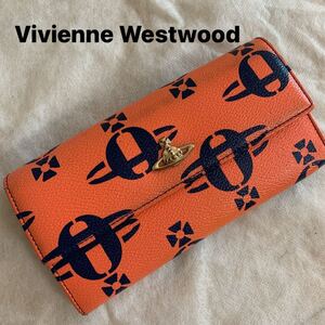 Vivienne Westwood ヴィヴィアン ウエストウッド ロゴマニア 長財布 オーブ