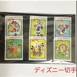 外国切手 グレナダ ディズニークリスマス切手