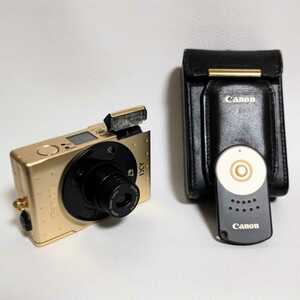 レア　美品　CANON IXY LIMITED VERSION　イクシー　60周年記念 APSフィルム　カメラ　ゴールド仕上げ
