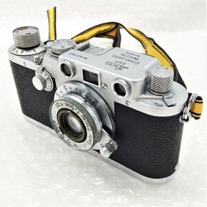 ※送料着払い※【1724998】ライカ Leica IIIf (S/N 622962) + Elmar 50/3.5 動作未確認