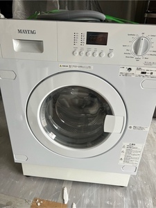【引き取りまたは自社便】ビルトインドラム式洗濯乾燥機 MAYTAG MWI74140JA 18年製 洗濯7kg/乾燥4kg　KN
