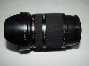 # beautiful goods Sony A mount lens SONY DT 18-200mm F3.5-6.3 SAL18200# operation verification settled #