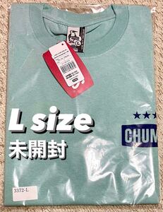 Lサイズ【ORION×CHUMS コラボ第2弾】Tシャツ ブルー オリオンビール チャムス CHUMS