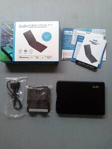 Ewin キーボード Bluetooth 折りたたみ式 日本語配列