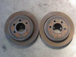 2006 year Lincoln Navigator brake rotor disk rotor rear left right set H5-36(3