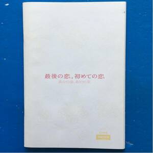 映画パンフ 最後の恋、初めての恋 渡部篤郎 シュー・ジンレイ ドン・ジェ 筧利夫石橋凌