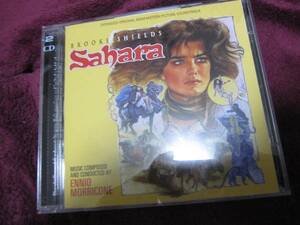 輸入美品2枚組 エンニオ・モリコーネEnnio Morricone/Sahara サハラ ブルック・シールズ主演作サントラ 全世界1000枚限定盤