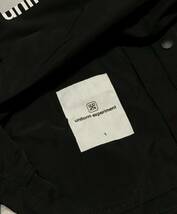 【美品】uniform experiment ユニフォームエクスペリメント HERB RITTS COACH JACKET コーチジャケット 1_画像3