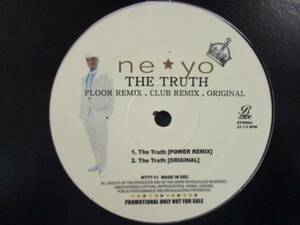 Ne-Yo ： The Truth 12'' // NeYo / Power Remix / Floor Remix / 5点で送料無料