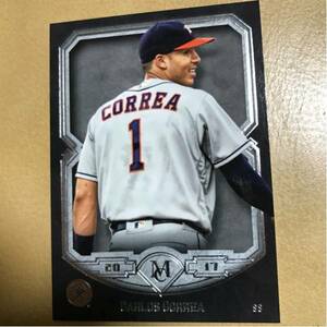 2017 TOPPS museum COLLECTION CARLOS CORREA ベース