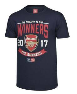 【送料無料】 Arsenal 2017 FA Cup Winners Tシャツ