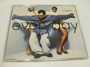 ●●Incognito「Everyday」CDS、マスターズ・アット・ワーク Remix、Masters at Work、インコグニート、1995年、ハウス