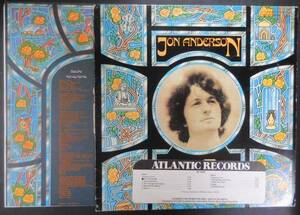 JON ANDERSON YES／SONG OF SEVEN レア・プロモ・シート ゴールド印 米盤